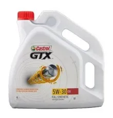 Моторное масло Castrol GTX 5W-30 C4 4л (CS 5W30 GTX C4 4L)