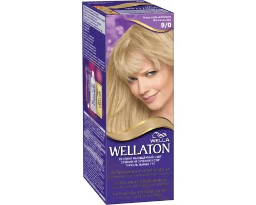 Фарба для волосся Wellaton 9/0 Дуже світлий блондин 110 мл (4056800023189)
