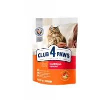 Сухой корм для кошек Club 4 Paws Премиум. С эффектом выведения шерсти 300 г (4820083909313)