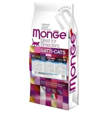 Сухий корм для кішок Monge Cat Bwild Low Grain з анчоусом 10 кг (8009470004930)