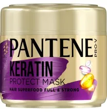 Маска для волос Pantene Pro-V с кератином Питательный коктейль Объемные и крепкие 300 мл (8001841622316)
