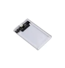 Карман внешний AgeStar 2.5", USB 3.2, 12.5mm /15mm HDD/SSD Transparent (3UB2P6C (Transparent))