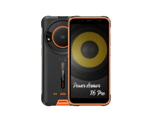 Мобильный телефон Ulefone Power Armor 16 Pro 4/64Gb Orange (6937748734840)