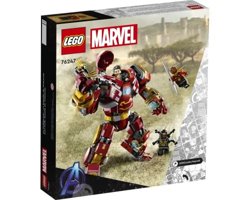 Конструктор LEGO Super Heroes Халкбастер: битва за Ваканду 385 деталей (76247)