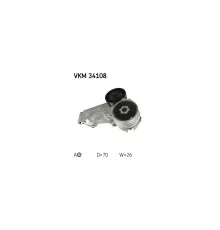 Натяжитель ремня с роликом SKF VKM 34108