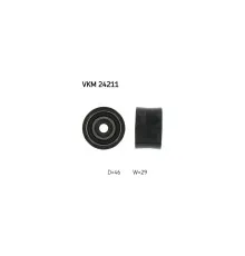 Ролик натягувача ременя SKF VKM 24211