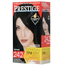 Фарба для волосся Vip's Prestige 242 - Чорний 115 мл (3800010504287)