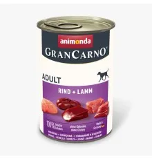 Консерви для собак Animonda GranCarno Adult Beef + Lamb 400 г (4017721827331)