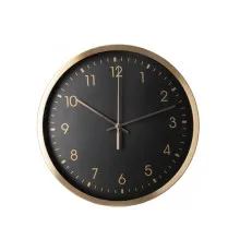 Настенные часы Optima Rich металлический, черный (O52088)