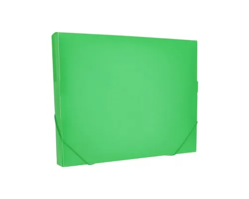 Папка на резинках Optima А4 30 мм, зеленая (O35616-04)