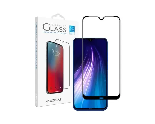 Скло захисне ACCLAB Full Glue Xiaomi Redmi Note 8 (1283126508752)