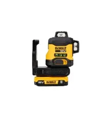 Лазерный нивелир DeWALT 18В XR Li-Ion, зеленый луч, 2Ah, ЗУ, кейс (DCLE34031D1)