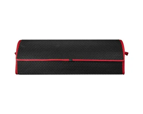 Сумка-органайзер EVAtech XL-PRO 32x100x30 см. Сота чорна з червоним кантом (BS13643OX3SBR)