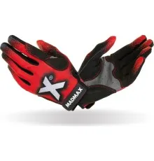 Перчатки для фитнеса MadMax MXG-101 X Gloves Black/Grey/Red L (MXG-101-RED_L)