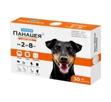 Таблетки для тварин SUPERIUM Панацея протипаразитарна для собак вагою 2-8 кг (9146)