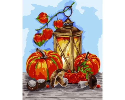 Картина по номерам Santi Осенний натюрморт 40*50 см металл. краски (954684)