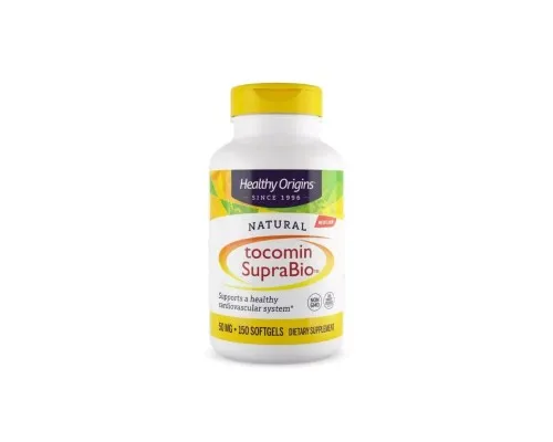 Вітамін Healthy Origins Комплекс токотрієнолів, Токомін, 50 мг, Tocomin SupraBio, 150 жел. (HO16478)