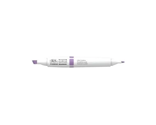 Маркер Winsor&Newton двосторонній Pigment marker (360) Фіолетовий світлий (884955040027)