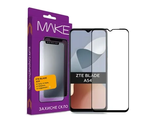 Скло захисне MAKE ZTE Blade A54 (MGF-ZBA54)