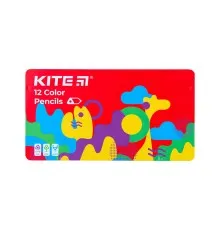 Олівці кольорові Kite Fantasy тригранні 12 кольорів (K22-058-2)