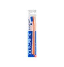 Зубна щітка Curaprox CS 5460 Ultra Soft Ультрам'яка D 0.10 мм Помаранчева із синьою щетиною (CS 5460-04)