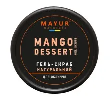 Скраб для обличчя Mayur Mango Dessert Gel Scrub Манговий десерт 50 мл (4820230953275)
