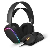 Навушники Hator Phoenix 7.1 RGB + Stellar Pro Black (НТR-001)