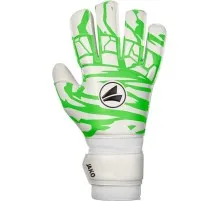 Воротарські рукавиці Jako GK Animal Basic RC 2596-023 білий, зелений Чол 10 (4067633119949)