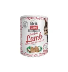 Ласощі для котів Brit Care Superfruits Lamb 100 г - ягня (8595602555697)