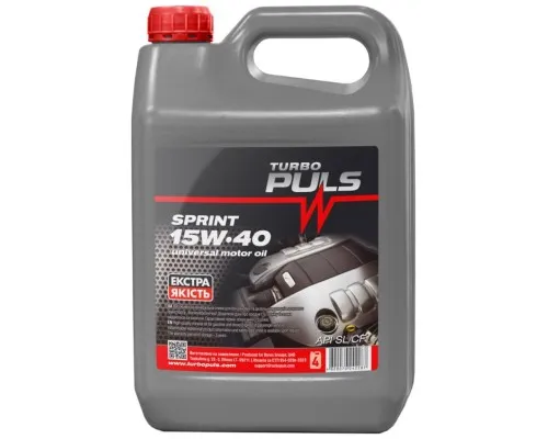 Моторна олива TURBO PULS Sprint 15W-40, 3,6л (75392)