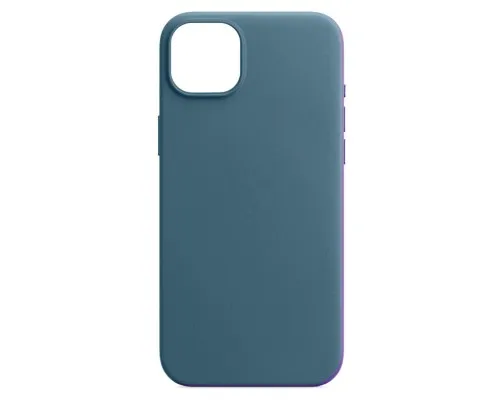 Чехол для мобильного телефона Armorstandart FAKE Leather Case Apple iPhone 15 Plus Sea Blue (ARM76298)