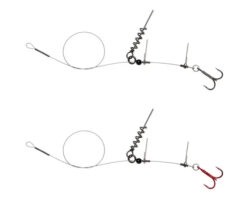 Оснащення Savage Gear Linethru Corkscrew Rig 1 40cm 22kg (2 шт/уп.) (1854.12.93)