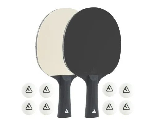 Комплект для настільного тенісу Joola Black White 2 Bats 8 Balls (54817) (930799)