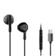 Навушники Ergo VM-730 Type-C Earphones Black (VM-730K)