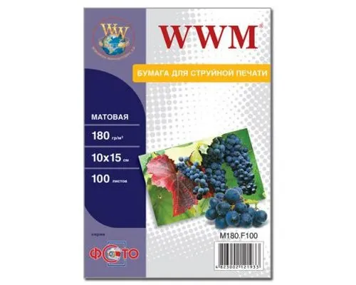 Фотобумага WWM 10x15 (M180.F100)