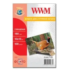 Фотопапір WWM 10x15 (G180.F100)