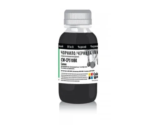 Чорнило ColorWay Canon PGI-5/520/PG-40/37 BlackPigm. 200мл (CW-CP510BK02)
