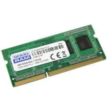 Модуль пам'яті для ноутбука SoDIMM DDR3 4GB 1600 MHz Goodram (GR1600S364L11S/4G)