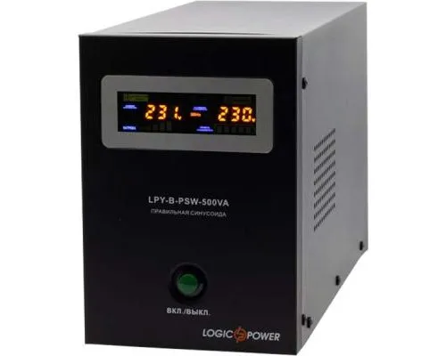 Пристрій безперебійного живлення LogicPower LPY- B - PSW-500VA+, 5А/10А (4149)