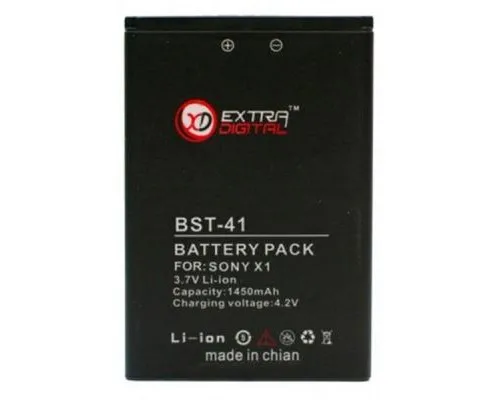 Акумуляторна батарея Extradigital Sony Ericsson BST-41 (1450 mAh) (BMS6355)