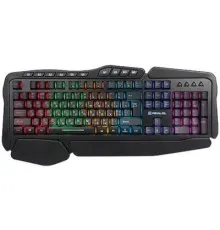 Клавіатура REAL-EL 8900 Gaming RGB Macro, black