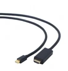Кабель мультимедийный miniDisplayPort to HDMI 1.8m Cablexpert (CC-mDP-HDMI-6)