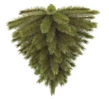 Штучна сосна Triumph Tree "перевернута" Forest frosted зелена, 0,6 м (8718861155426)