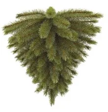 Искусственная сосна Triumph Tree "перевернутая" Forest frosted зеленая, 0,6 м (8718861155426)