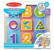 Розвиваюча іграшка Melissa&Doug Пазл Літери/Цифри (MD1899)