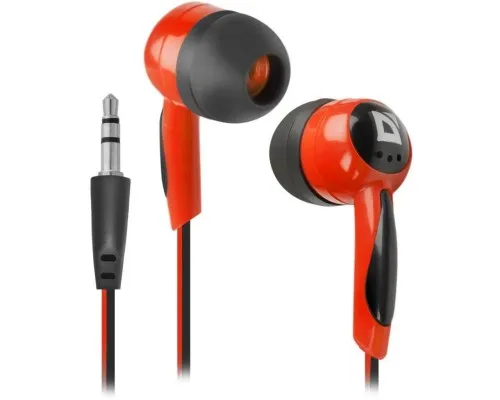 Навушники Defender Basic 604 Black-Red (63605)