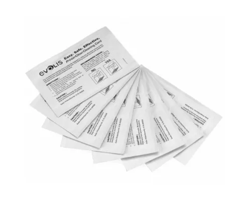 Комплект чистящих карт Evolis для принтеров пластиковых карт, 50 карток (A5002)