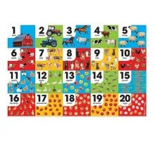 Пазл Melissa&Doug Мега "Числа - Ферма", 24 елемента (MD31002)