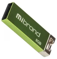 USB флеш накопитель Mibrand 8GB Сhameleon Light Green USB 2.0 (MI2.0/CH8U6LG)