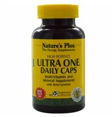 Мультивітамін Natures Plus Щоденні Мультівітаміни, Ultra One, 90 гелевих капсул (NTP3009)